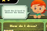 游戏有设定很多情境及关卡，以破解模式进行。第一个情境是帮小萌娘剪出她想要的漂亮衣服。﻿ 