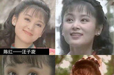 陈红——汪子旋
陈红，1968年生。陈红年轻的时候是个大美女，在琼瑶的《水云间》中饰演女配角汪子旋，充分演绎了一个美丽、自信、大气、有魅力的人物。