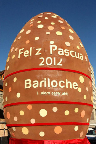 阿根廷打造世界上最大巧克力复活节蛋
