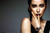 2012年4月21日，国际品牌Gucci在上海举行发布会，宣布李冰冰成为其亚太区代言人，并为该品牌拍摄了最新一季的手表、珠宝和包的广告。Gucci全球创作总监Frida Giannini与李冰冰携手亮相，据悉，这是华语演员第一次真正意义上担任国际一线奢侈品牌的代言人。据了解，此次广告Frida Giannini亲自主创，著名摄影师Solve Sundsbo在伦敦拍摄。谈及此次合作，Frida Giannini直言：“李冰冰的美浑然天成，和她合作，你会发现她非常有自己的时尚风格，同时又充满自信和才华。她充分体现了Gucci女性特有的现代美。”