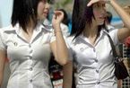 泰国女生校服太过性感 引全国争议