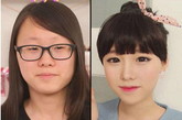 网络美女妆前妆后（资料图）据台媒报道，今日，韩国一个电视台邀请了一些网络美女做节目，展现美女妆前妆后的巨大变化。网络上流传的民间美女们面容精致，并没有很多妆容的痕迹。然后现场节目中，这些美女们卸了妆之后，巨大的落差却让人吓一大跳。《美人vs 美照》是一档韩国节目，这个节目曾经多次邀请网络美女上台，以化妆前和化妆后的对比方式，展现“美女”们的真实容貌，击破宅男们对网络“美女”的终极幻想。
