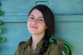 美丽的以色列女兵。