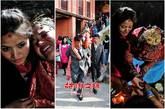 尼瓦尔人是尼泊尔最古老的土著民族之一，从外形上看到也和尼泊尔人没什么不同，不过，他们的有着悠久的历史和独特的文化习俗，其中的婚俗就很有特色。（图/文独臂老宋摄于2012年3月加德满都、布加马提）
