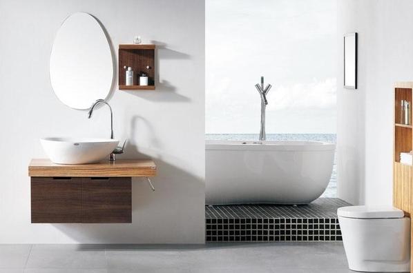 小清新浴室装修效果图 简约浴室装修设计