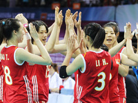 女排精英赛-中国3-0泰国