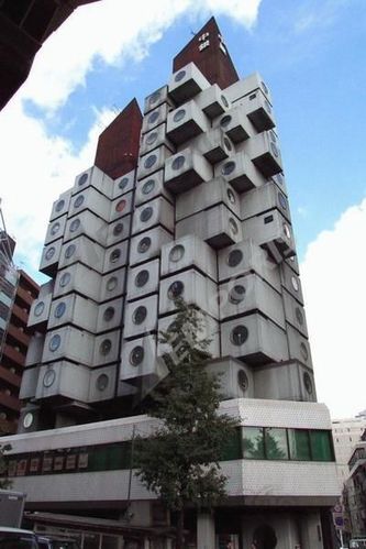 140个“胶囊”凑成大厦 看40年前的日本人如何蜗居
