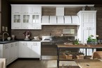 Marchi Cucine厨房设计 木材金属石材混搭出独特风格