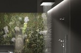 这是屡获殊荣的Dornbracht团队带来的作品，他们将温泉与现代元素完美结合，设计出了一个个简洁大气的卫浴空间。