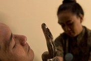 重口味按摩美容：蟒蛇蜗牛齐上身