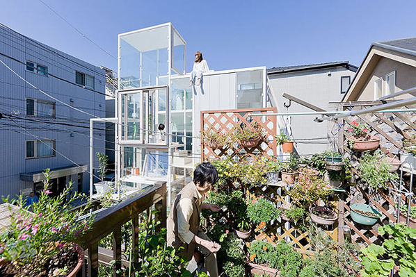 东京那个美丽而通透的家 如此不设防的居室你敢住吗