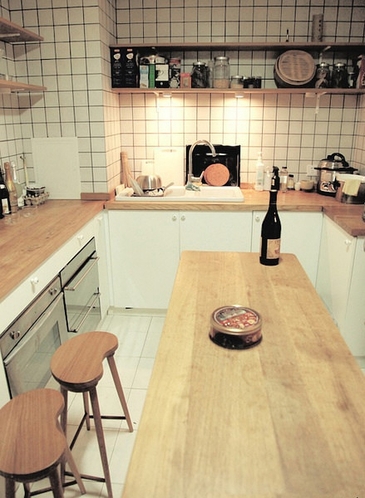 现代简约开放式潮厨房 打造自家的深夜食堂