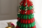 传统的大红大绿既是圣诞节的主色，也是西方家庭准备圣诞节时使用最频繁的布置色彩。红色的缎带、铃铛，搭配绿色的圣诞树，红色的餐盘配绿色的餐巾，红绿相间的花环等，都是营造圣诞热烈气氛的好配饰。（实习编辑：陈尚琪）