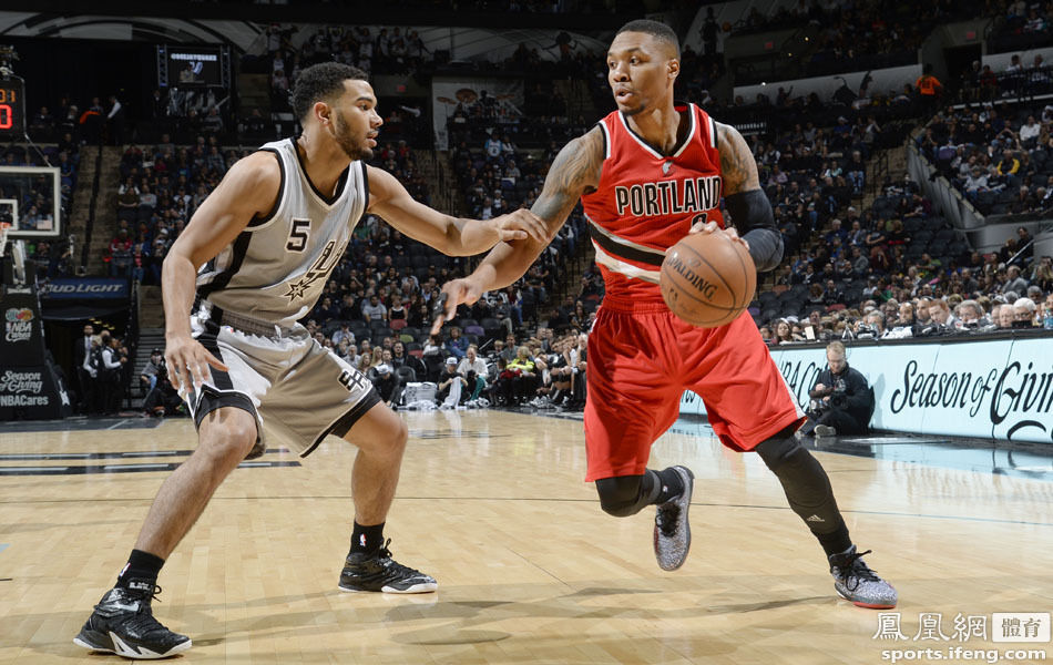 NBA-马刺vs开拓者