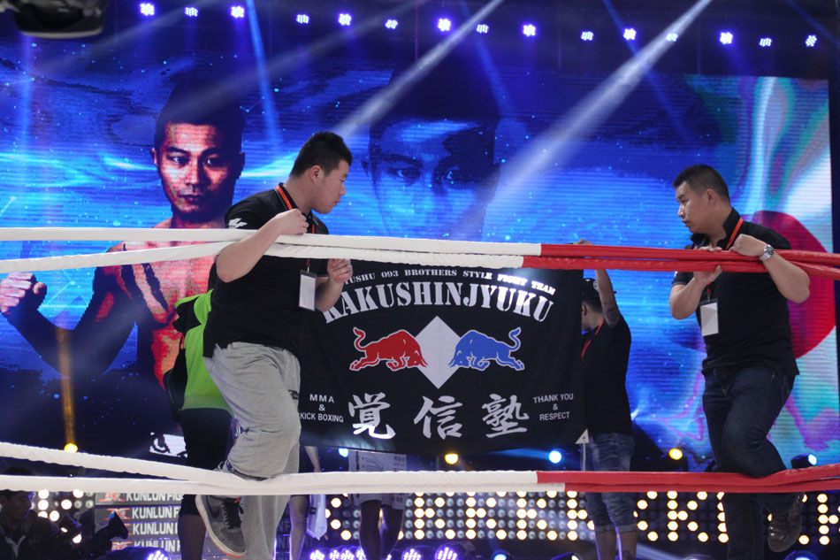 杨建平骑揍日本拳王 2分25秒KO对手