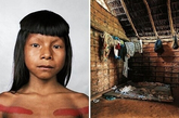 Ahkohxet，8岁，住在巴西的亚马逊河流域，部落的名字叫Kraho。
 
 
