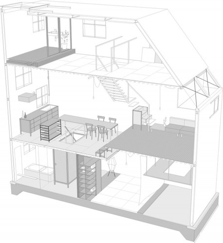 空间扩展的奇迹  House in Itami/伊丹屋