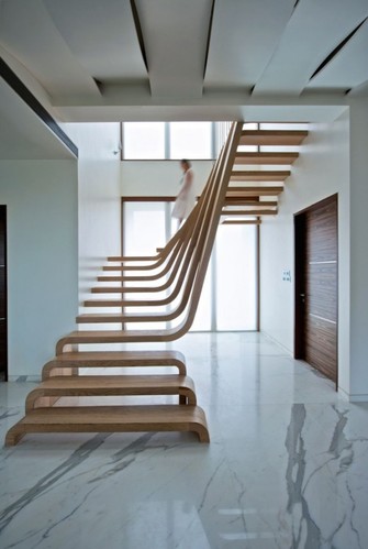 原来楼梯可以这样玩 教你20种重塑楼梯的方式