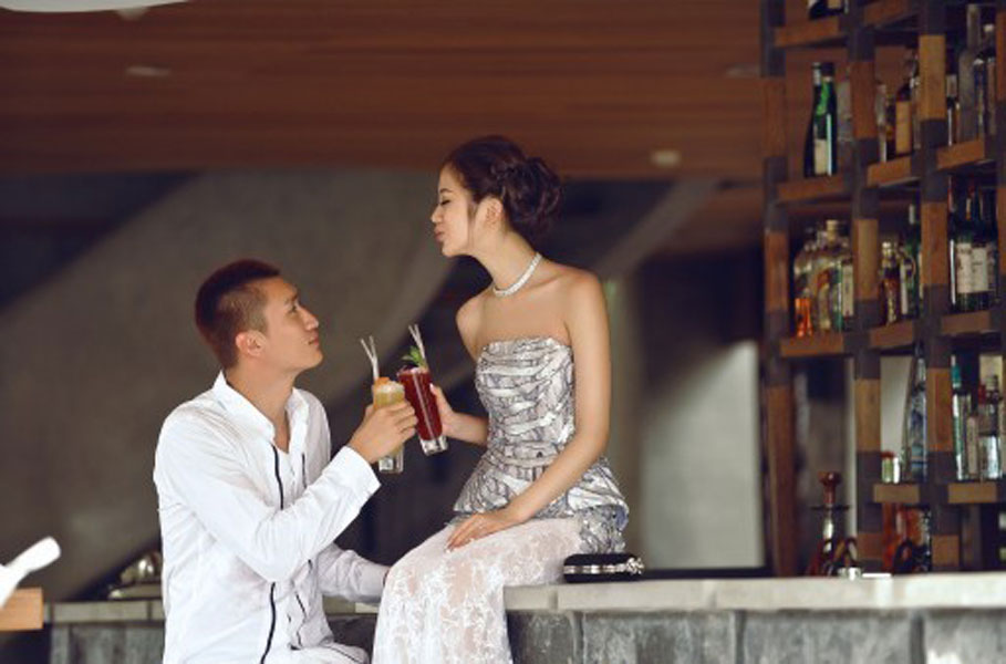 孙悦 婚纱照图片