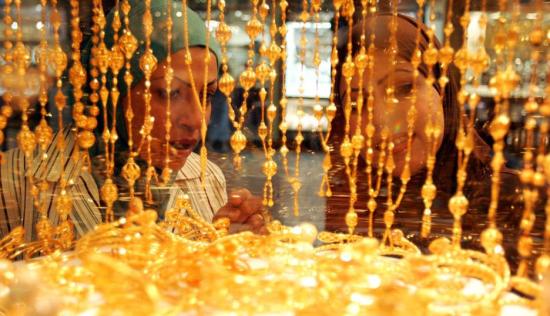 中东的香港 实拍迪拜足黄金市场