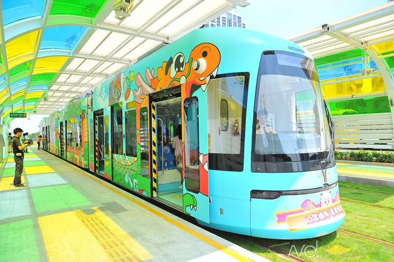 喜羊羊十周年生日趴,主题专列惊爆眼球