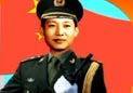 动画：穿军装的习近平