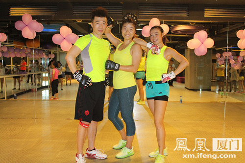 让力量训练充满乐趣 莱美搏击引爆全民健身热