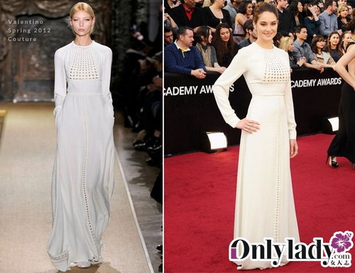 Shailene Woodley In Valentino Spring 2012 Couture