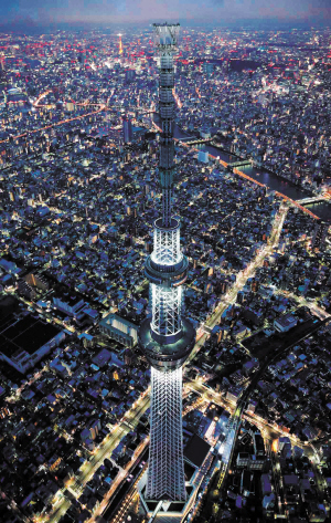 　　“东京天空树”塔高634米，位于350米处的“天望观景台”将于3月22日启动指定日门票预售。