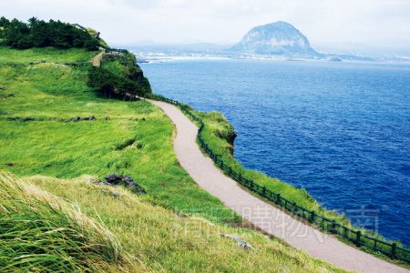 鹿儿岛清晰可见的海岸线