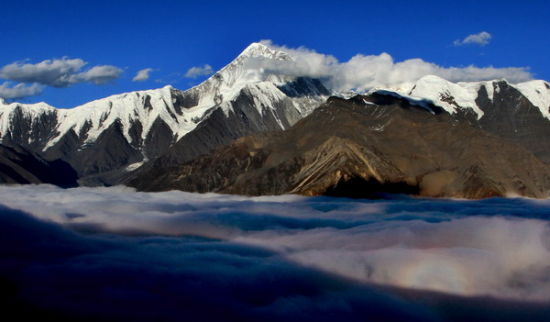 美丽的雪山