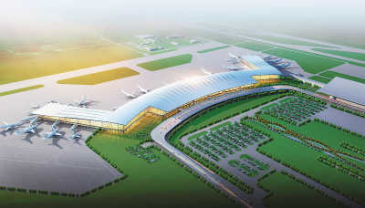 中国东北地区最大机场沈阳桃仙国际机场T3航