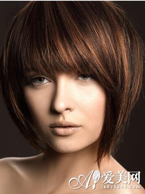 波波头短发发型图片 秋冬最时尚