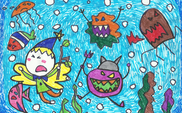 保卫童年-我的童画水世界