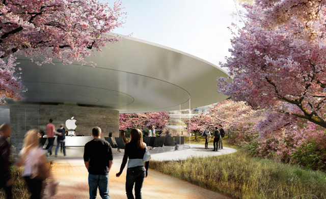 苹果新总部大楼获建筑许可 有9万平方英尺咖啡
