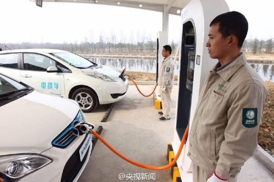 京沪高速将开通电动车充电:北京开上海电费不