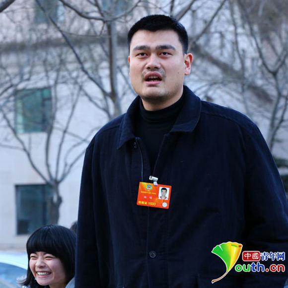 姚明政协建议被采纳 将在政府工作中报告体现