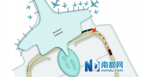 事发现场示意图