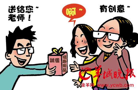 研究生毕业送老师情趣用品 老师:这样恶搞好么