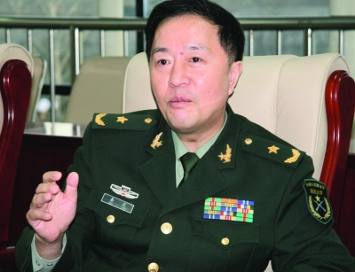 资料图：国防大学科研部部长秦天。