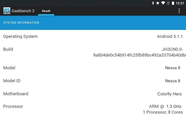 谷歌Nexus 8平板再遭泄露，或有土豪金版本