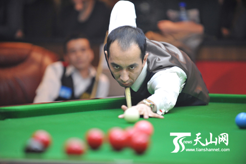 阿不拉江在比赛中