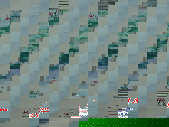 2月6日起，澳门发行中国银行成立一百周年澳门币纪念钞。图为纪念钞背面