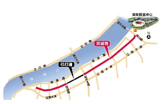 杭城南北两条干道同传喜讯 为提高车速将建两条隧道