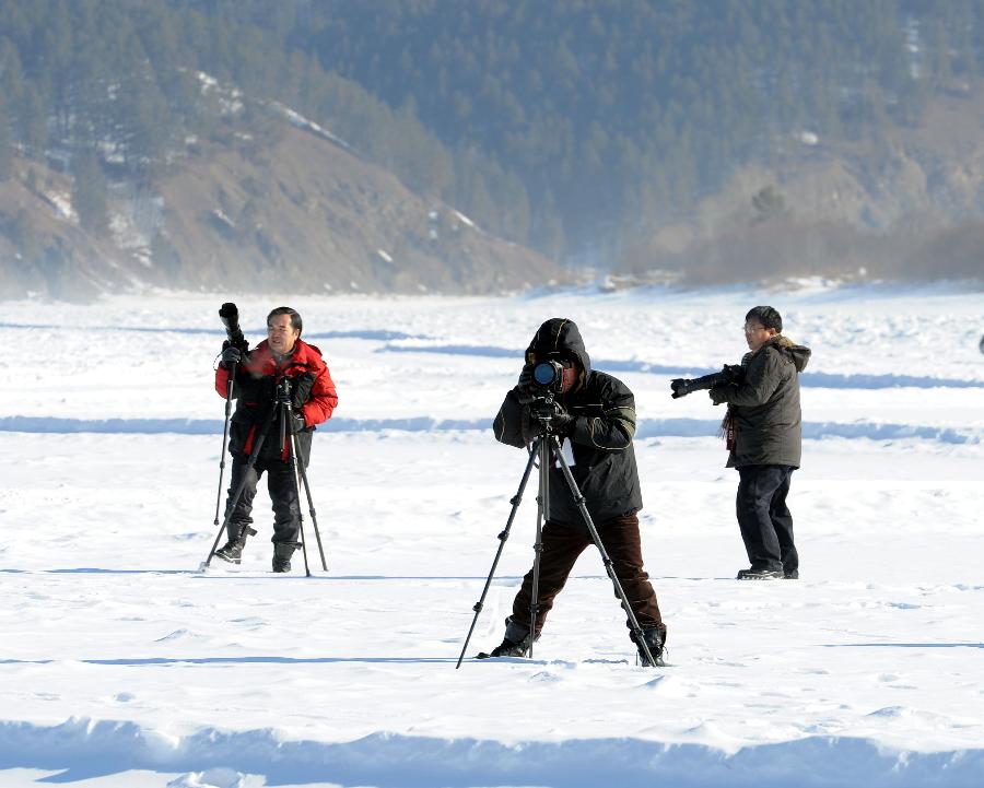 中国"北极"的冰雪摄影师