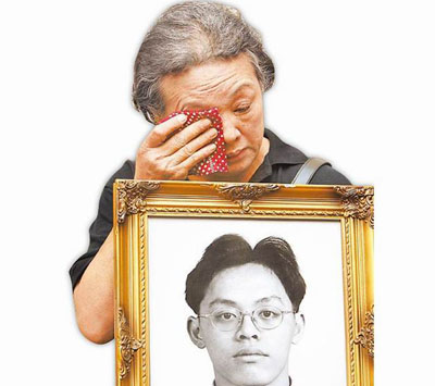 江国庆母亲王彩莲表示无法接受这样不痛不养的惩处。图片来源:台湾《苹果日报》