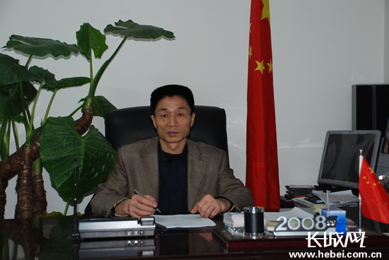 姚明河生前工作照。(图片由磁县计生局提供)