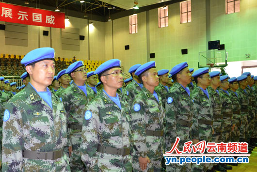 中国第十批赴黎巴嫩维和工兵营成立 将于6月赴