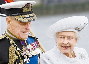 英女王90岁丈夫因膀胱炎突入院