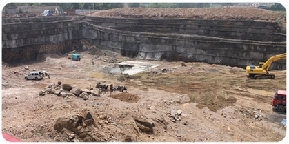 中广宜景湾项目施工现场情况